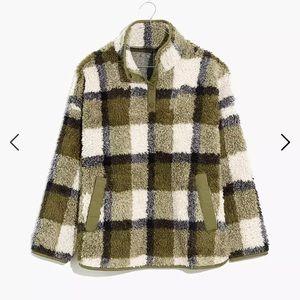 Madewell Sherpa Popover